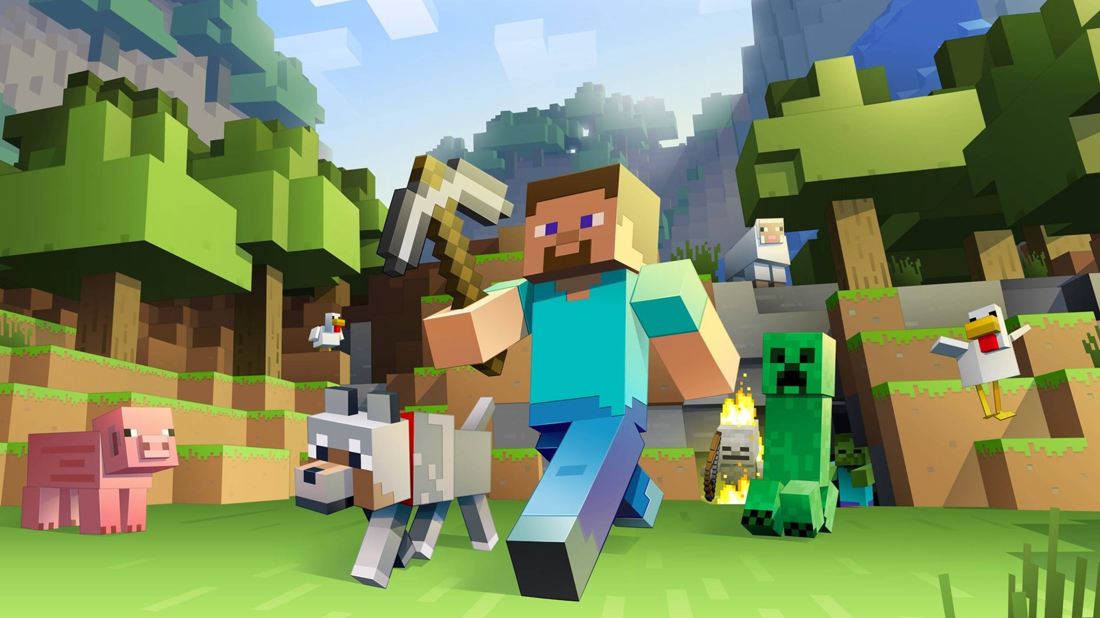 Minecraft promotional artwork